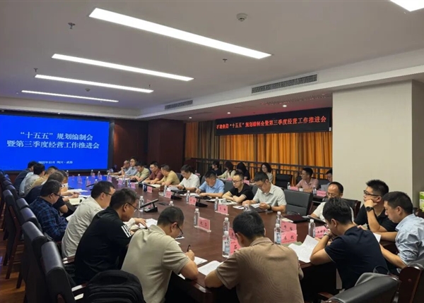 矿勘集团召开“十五五”规划编制会暨第三季度经营工作推进会