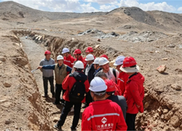 行业专家赴红柳沟金矿勘查项目调研指导