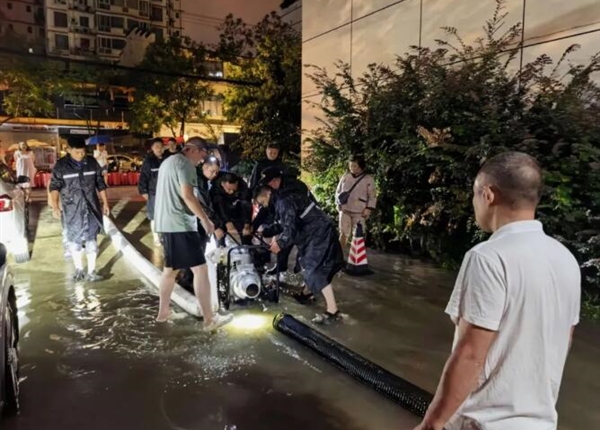 闻“汛”而动！矿勘集团地勘路6号院高效排险